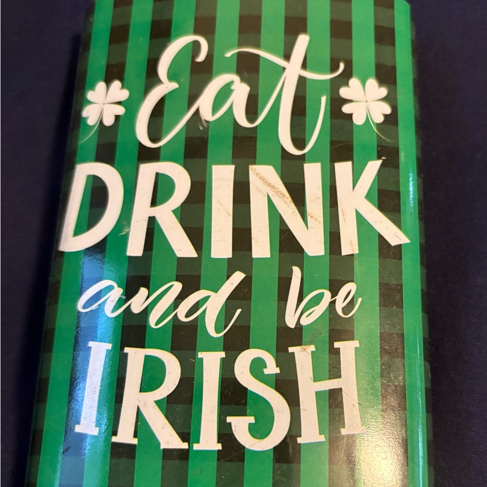 Irish Drinking Flask - NWT